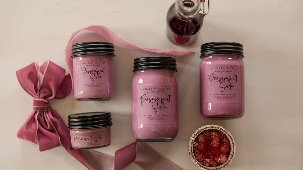 Passionfruit Soda Soy Jar Candle