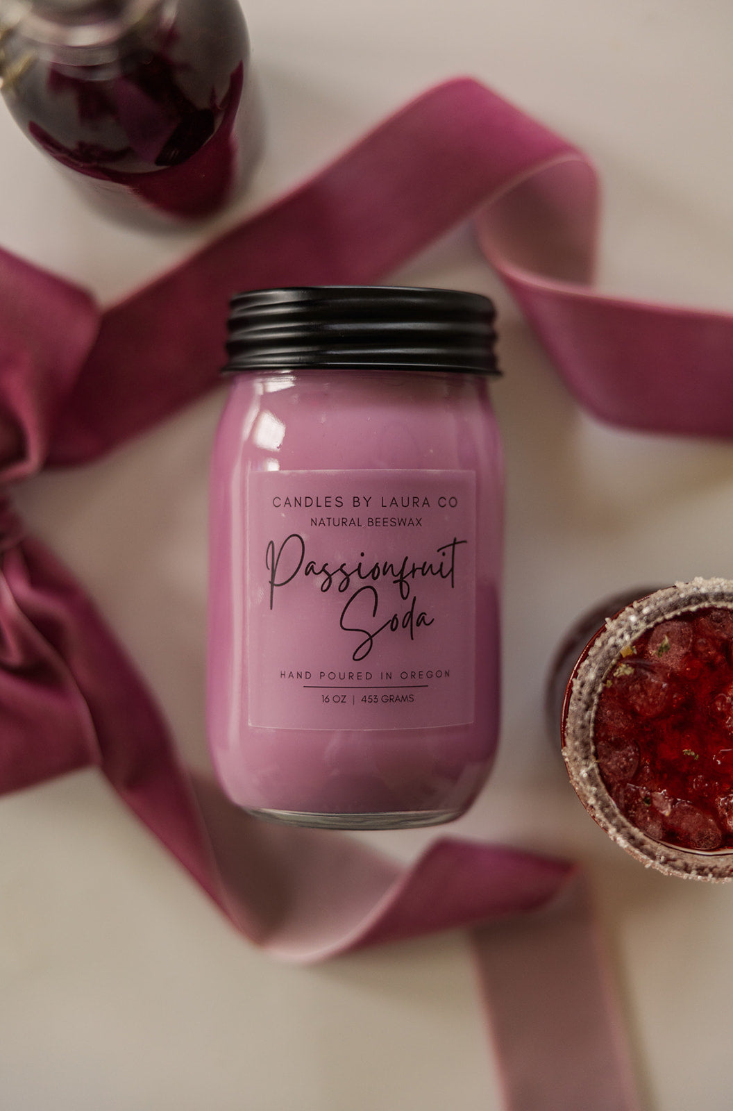 Passionfruit Soda Soy Jar Candle