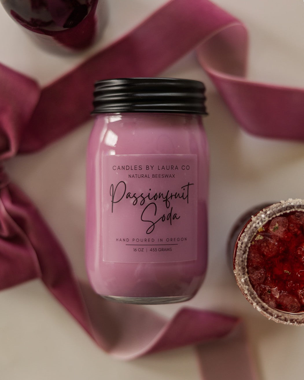 Passionfruit Soda Soy Jar Candle
