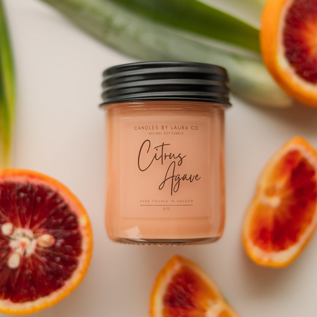 Citrus Agave Soy Jar