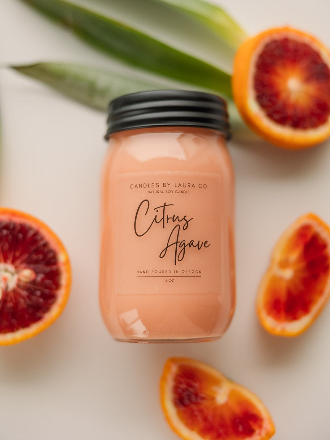 Citrus Agave Soy Jar