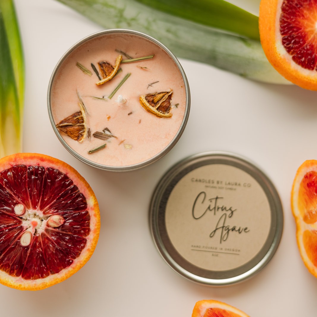Citrus Agave Soy Jar