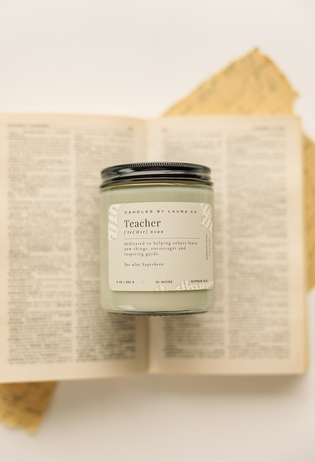Definitions Soy Candle