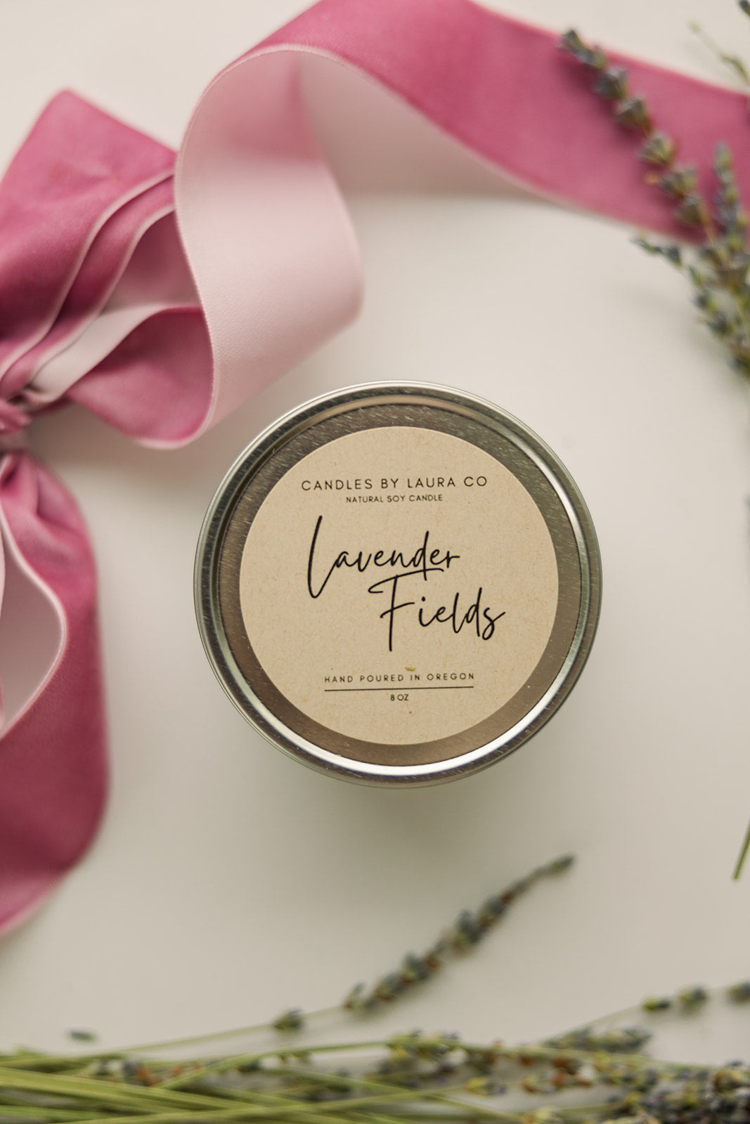 Lavender Fields 8 oz Gift Tin