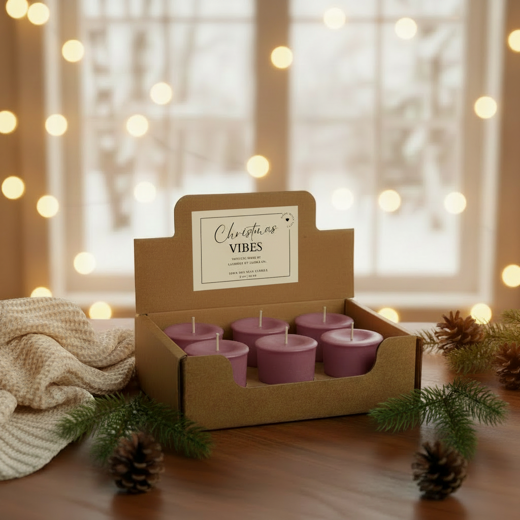 Christmas Vibes Votives