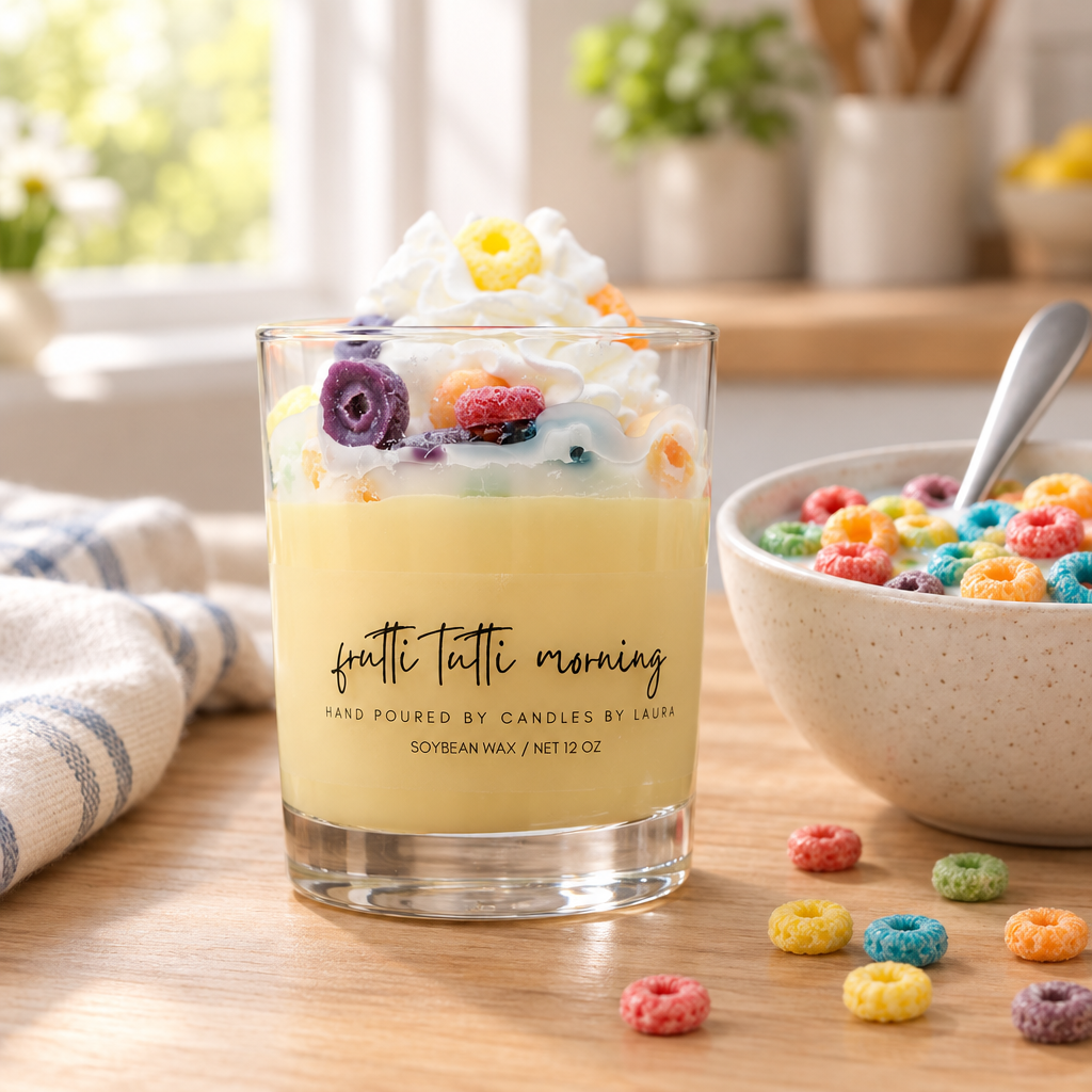 Tutti Frutti Morning Dessert Candle