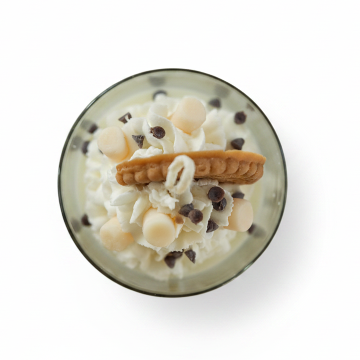 Hot Cocoa Dessert Candle