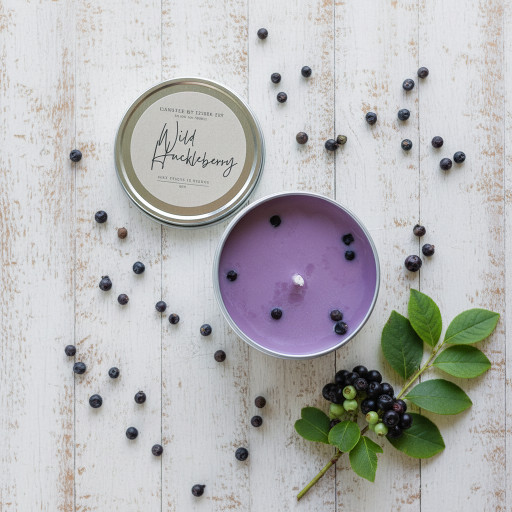 Wild Huckleberry Soy Gift Tin