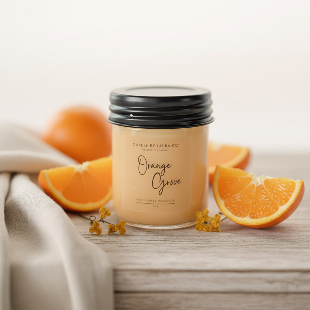 Orange Grove Soy Candle
