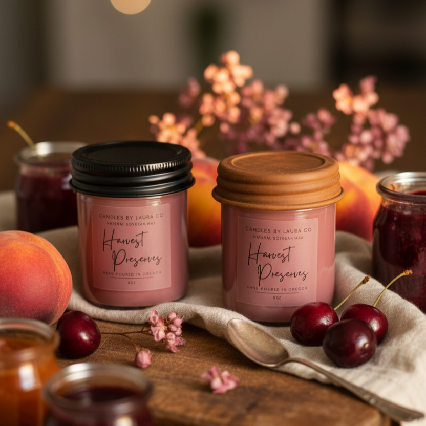 Harvest Preserves Jar Candle