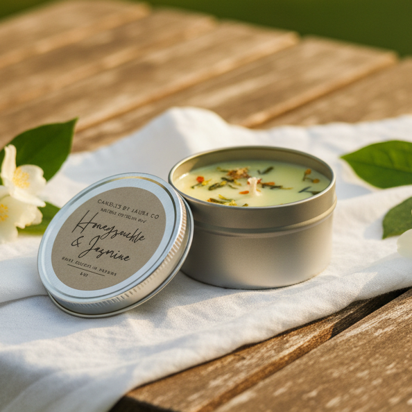 Honeysuckle and Jasmine Gift Tin