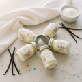 Vanilla Bean Mini Mason Set of 6