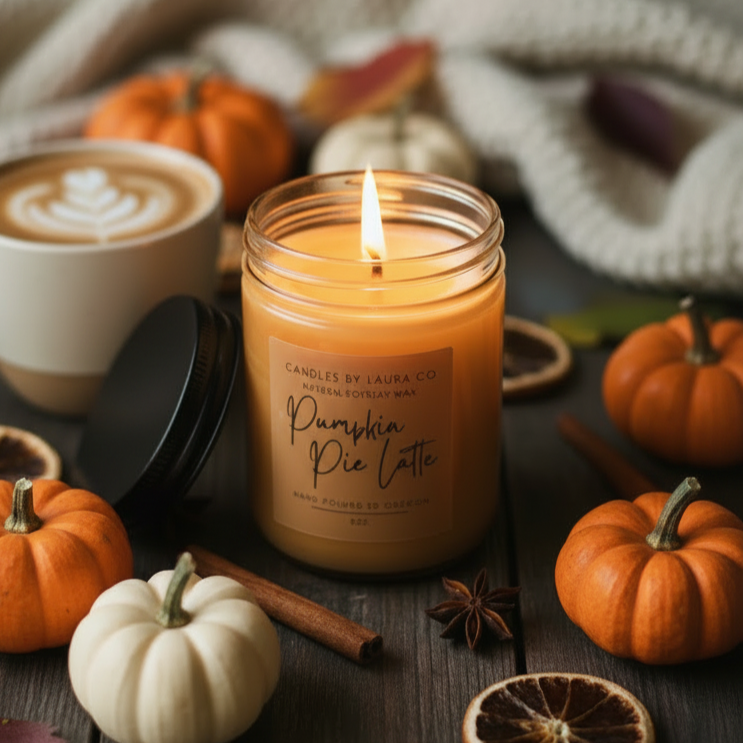 Pumpkin Pie Latte Soy Candle