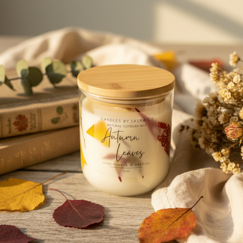 Pressed Autumn Leaves Soy