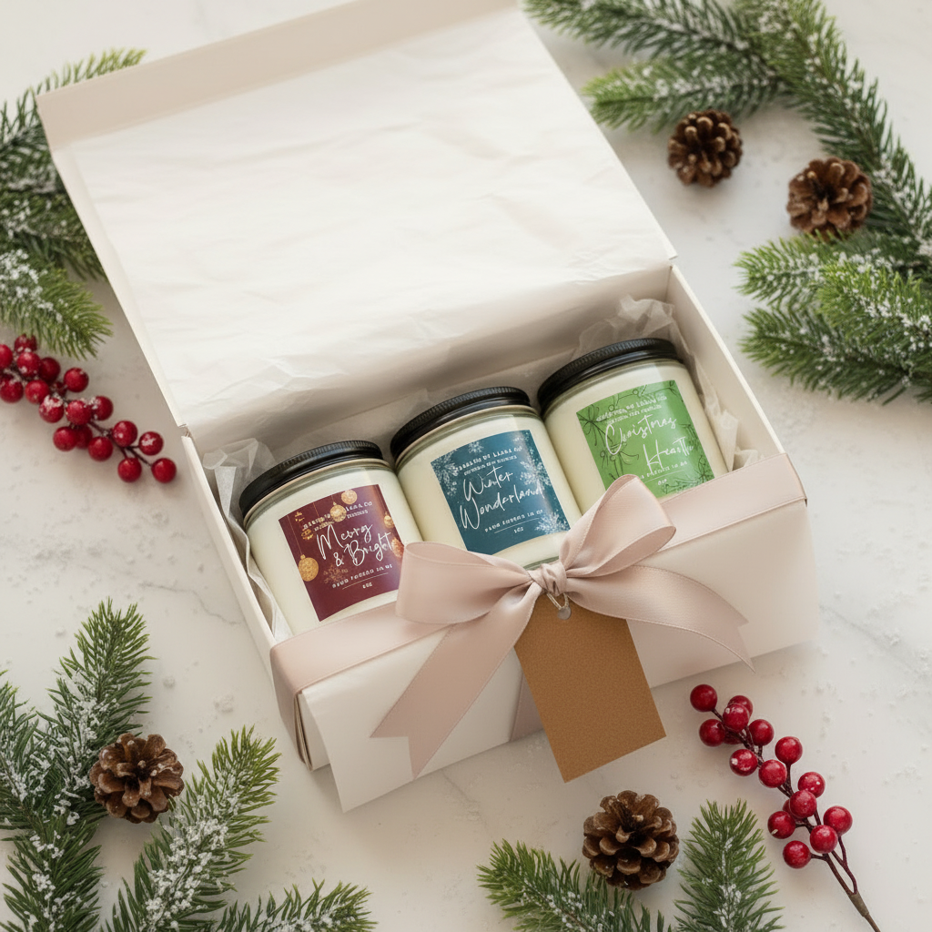 Holiday Gift Box 9 oz Collections