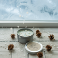 Winter Snowflake 8 oz Gift Tin