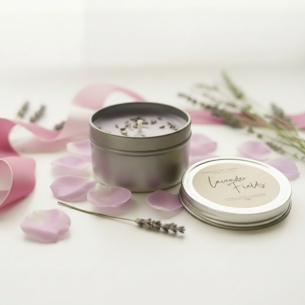 Lavender Fields 8 oz Gift Tin