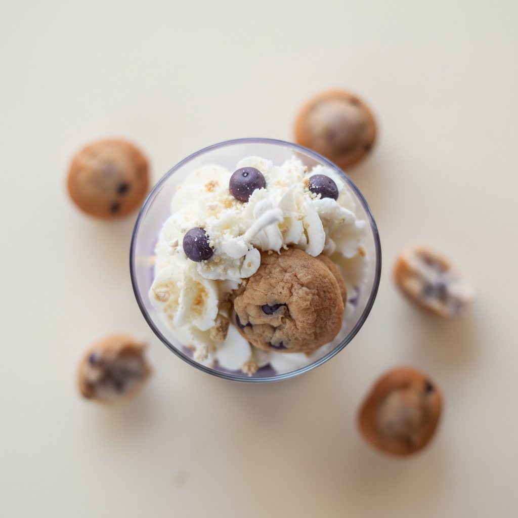 Wild Huckleberry Muffin Dessert Candle