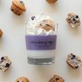 Wild Huckleberry Muffin Dessert Candle