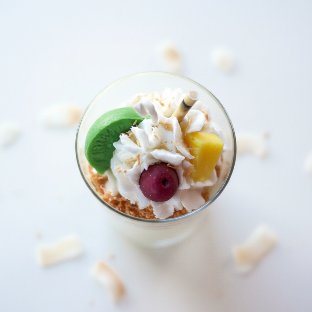 Pina Colada Dessert Candle