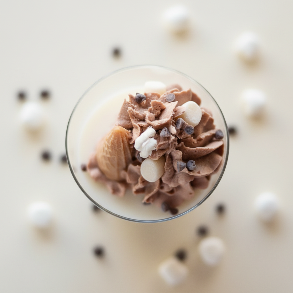 Rocky Road Gelato Dessert Candle