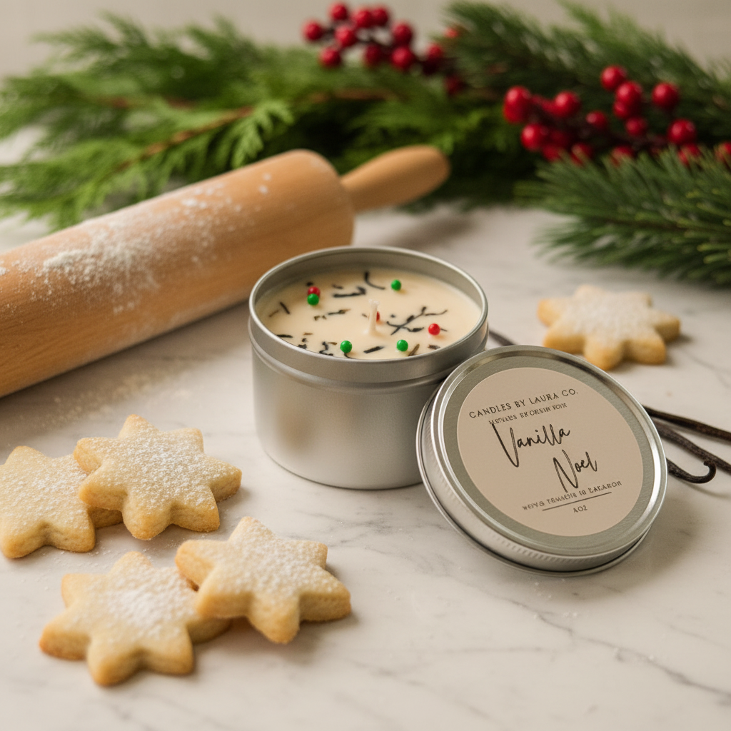 Vanilla Noel 8 oz Gift Tin