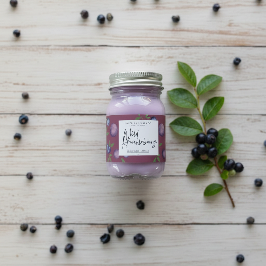 Wild Huckleberry Soy Jar Candle