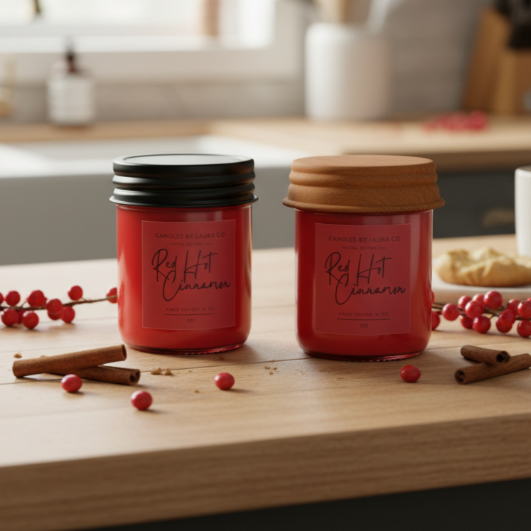 Red Hot Cinnamon Soy Jar