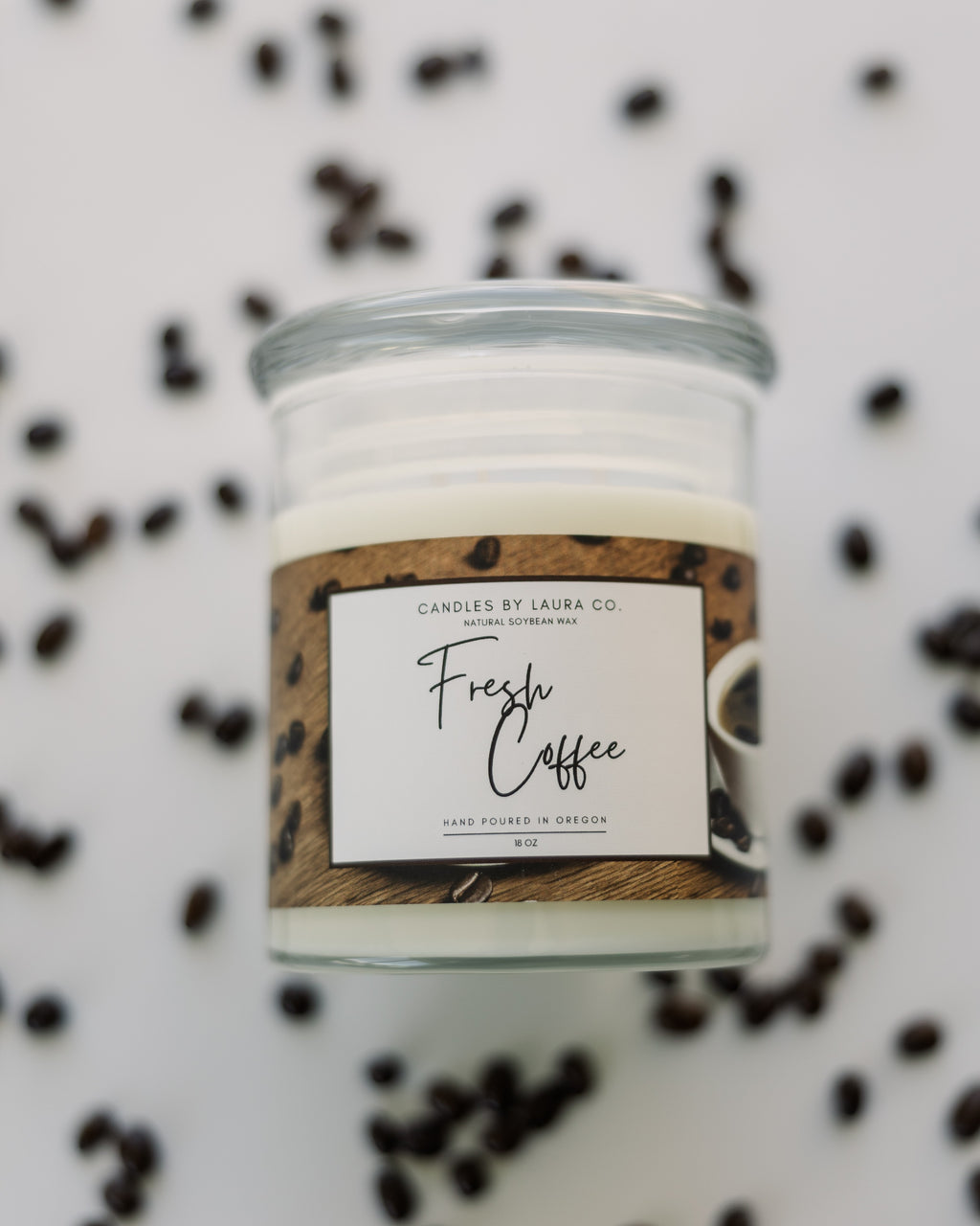 Fresh Coffee Three Wick Candle