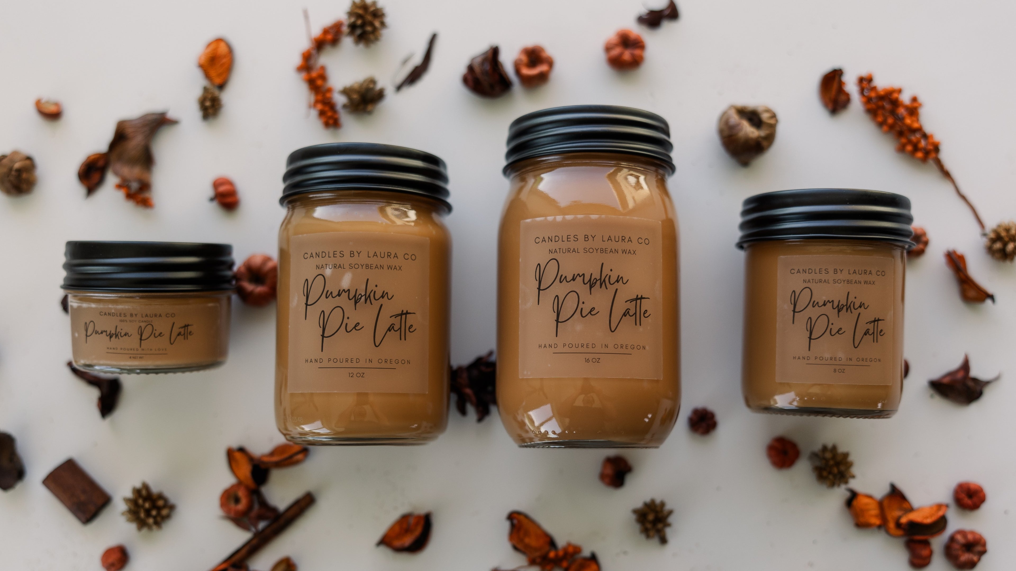 Pumpkin Pie Latte Soy Candle