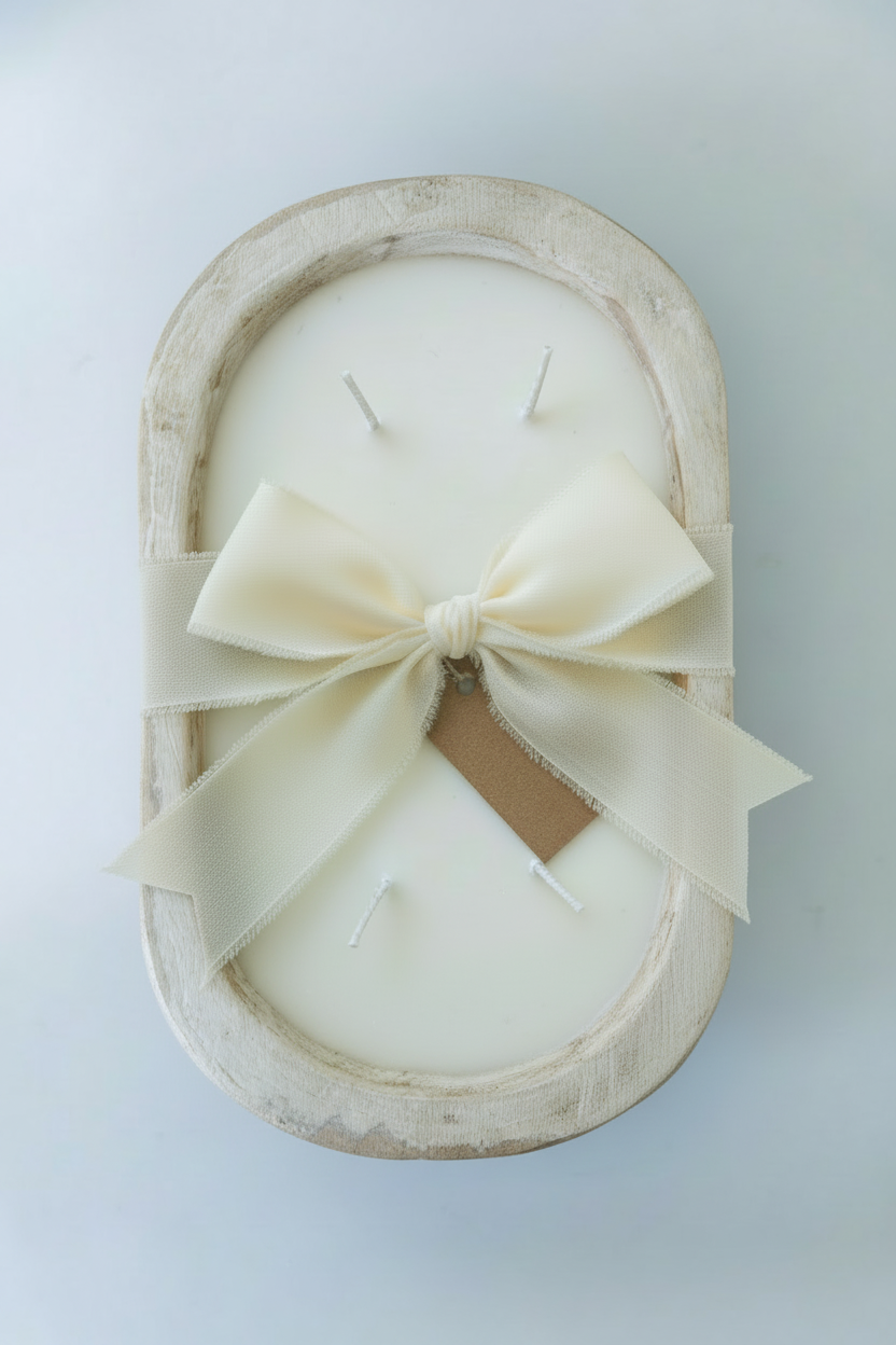 Hand-Poured Everyday Dough Bowl Candle