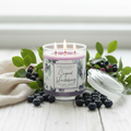 Sugared Huckleberry 20 oz Three-Wick Soy Candle