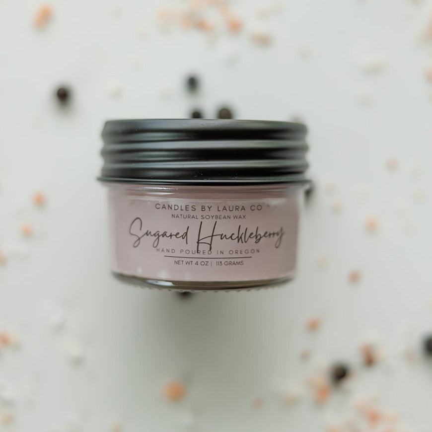 Sugared Huckleberry Soy Candle
