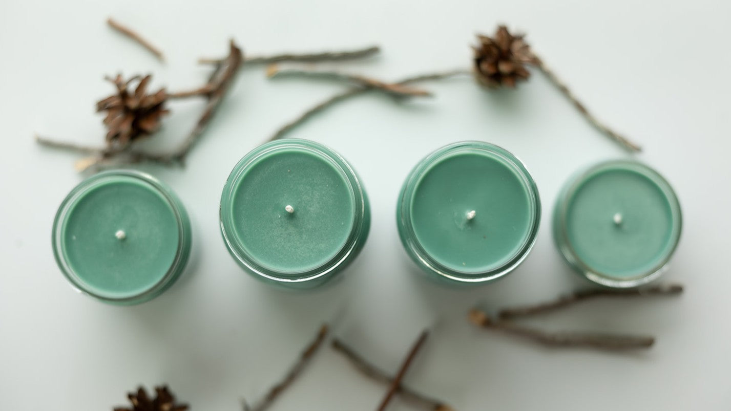 Yuletide Cabin Soy Jar Candle