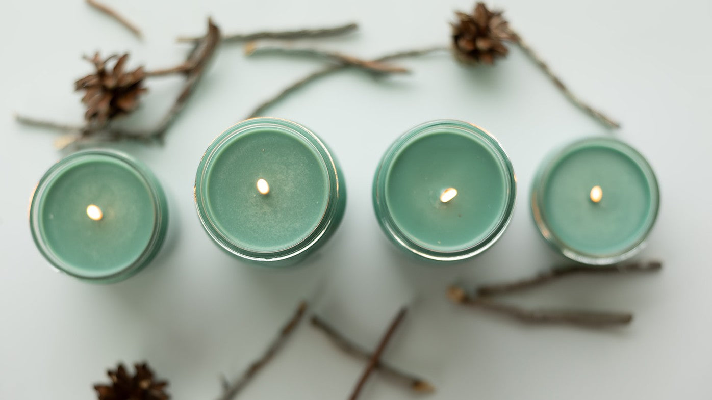 Yuletide Cabin Soy Jar Candle