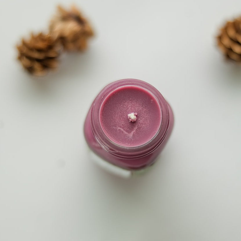 Christmas Vibes 2 oz Mini Mason Set of 6