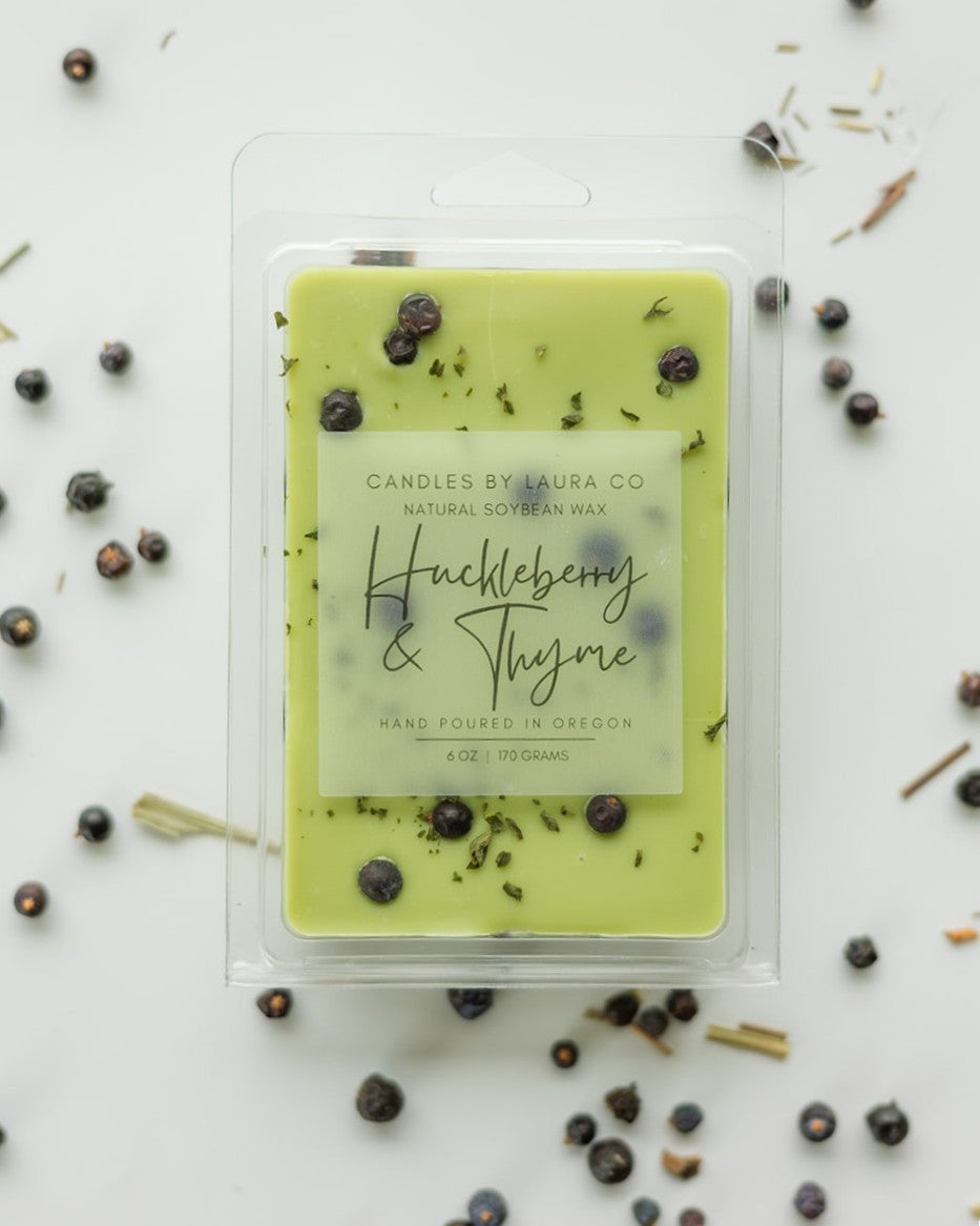 Huckleberry and Thyme Soy Wax Melt