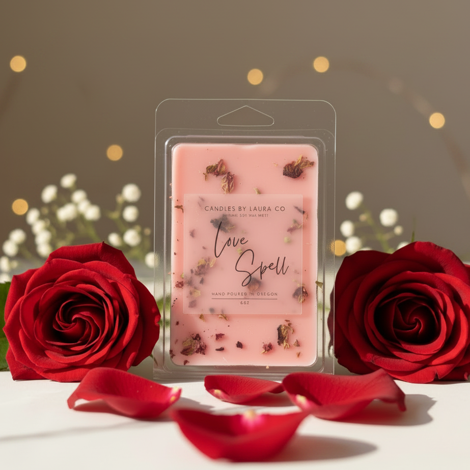 Love Spell Wax Melt with Twinkly Lights