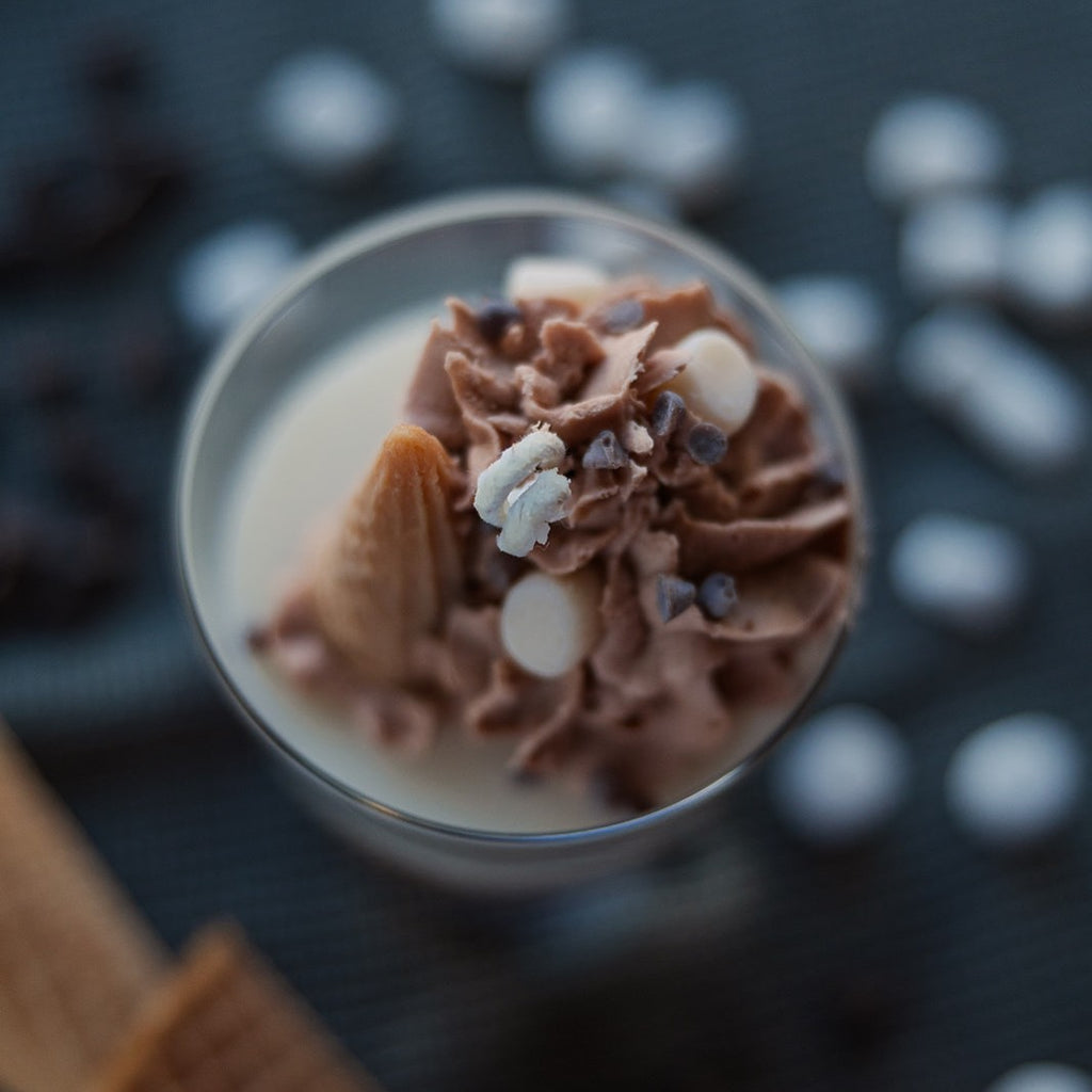 Rocky Road Gelato Dessert Candle