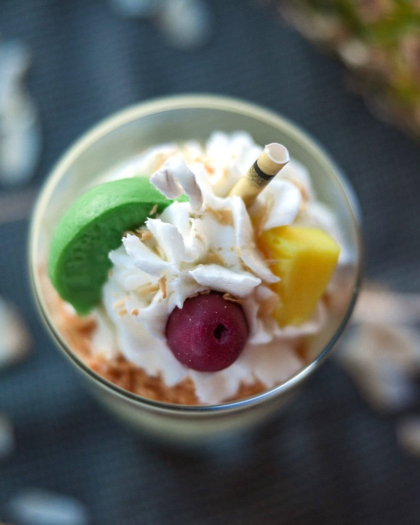 Pina Colada Dessert Candle