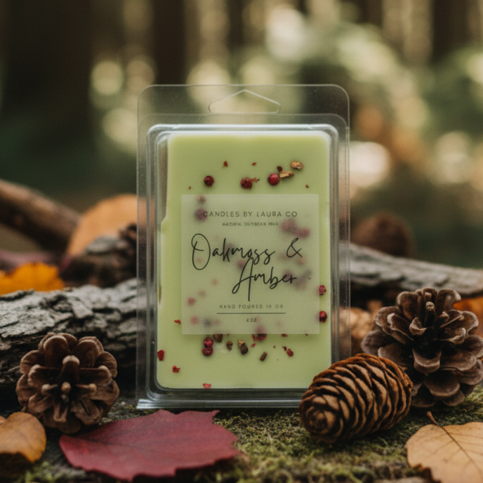 Oakmoss & Amber Wax Melt