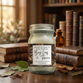Bay Leaf & Tobacco Mini Mason Jar Candles – Set of 6