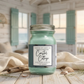 Coastal Cottage Mini Mason Jar Candles – Set of 6