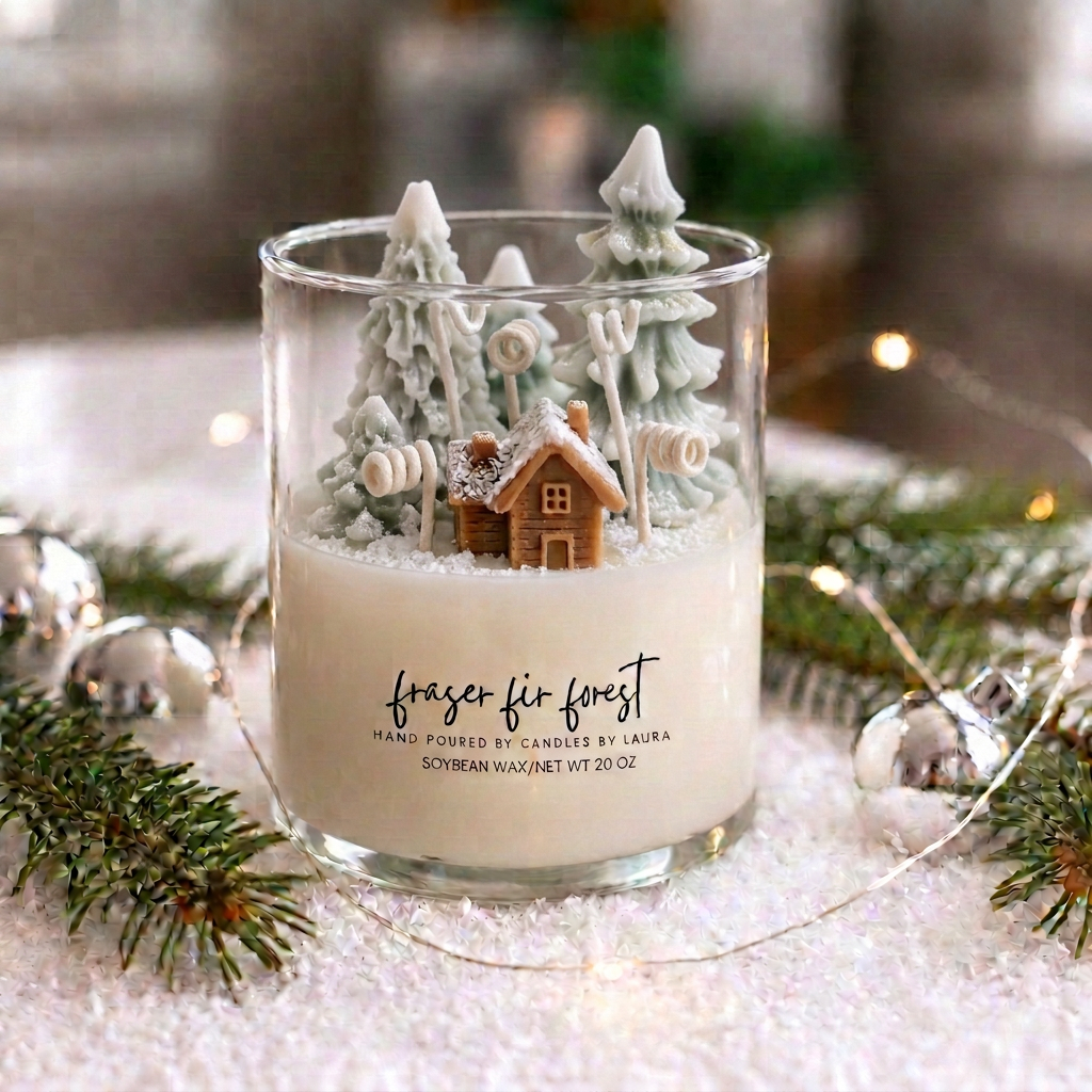 Fraser Fir Forest 3-Wick Candle