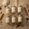 Cardamom Latte Mini Mason Set of 6