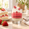 Strawberry Shortcake Dessert Candle