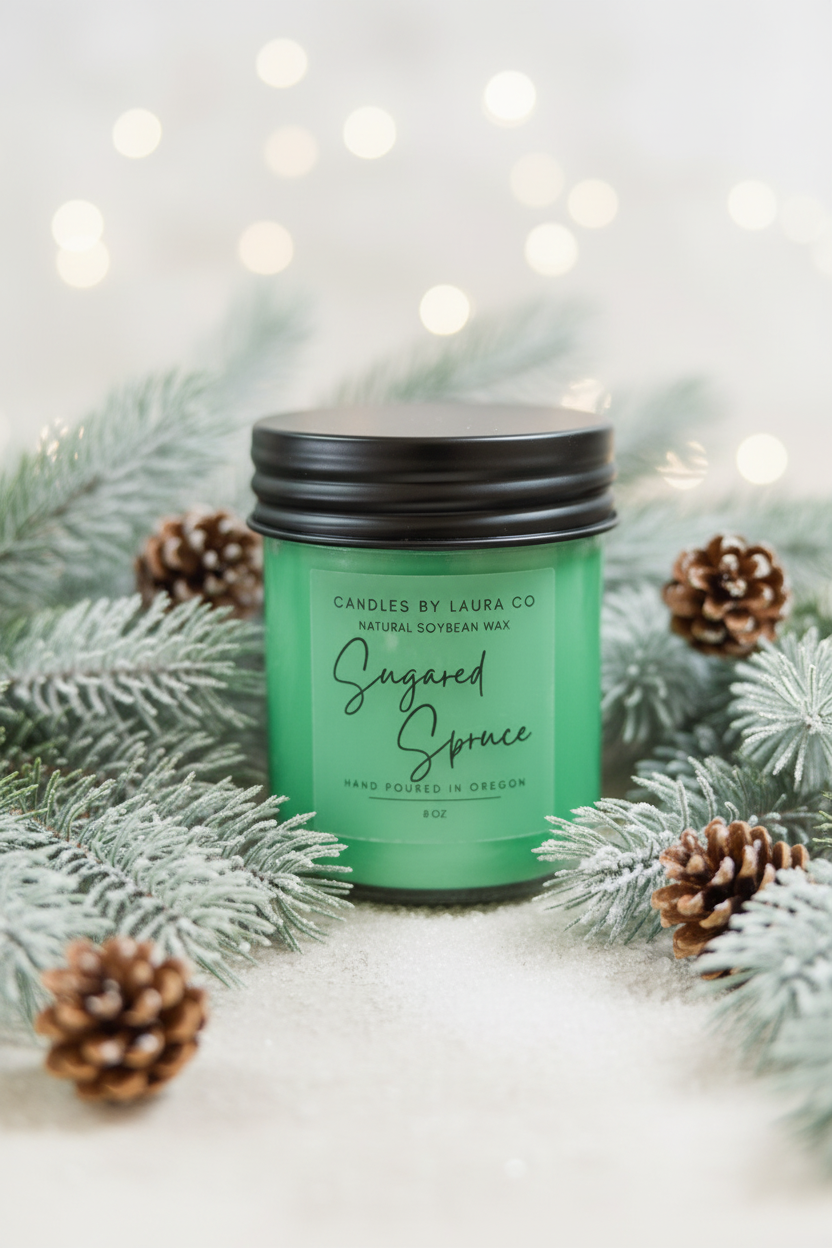 Sugared Spruce Sugar-Dusted Forest