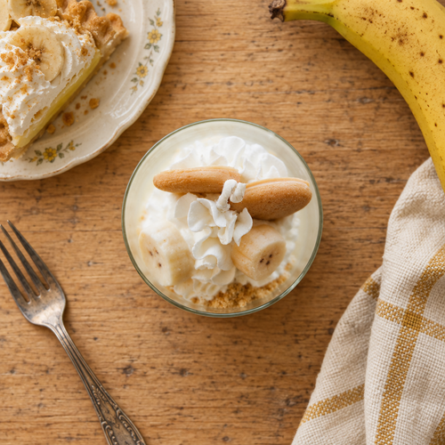 Banana Cream Pie Dessert Candle