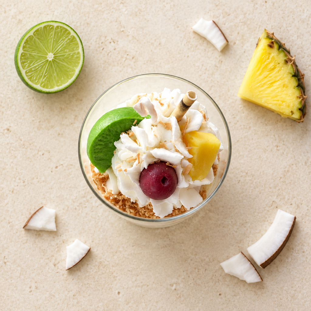 Pina Colada Dessert Candle