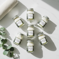 White Oak & Vanilla Mini Mason Set - Exact Jars Marble Vibe